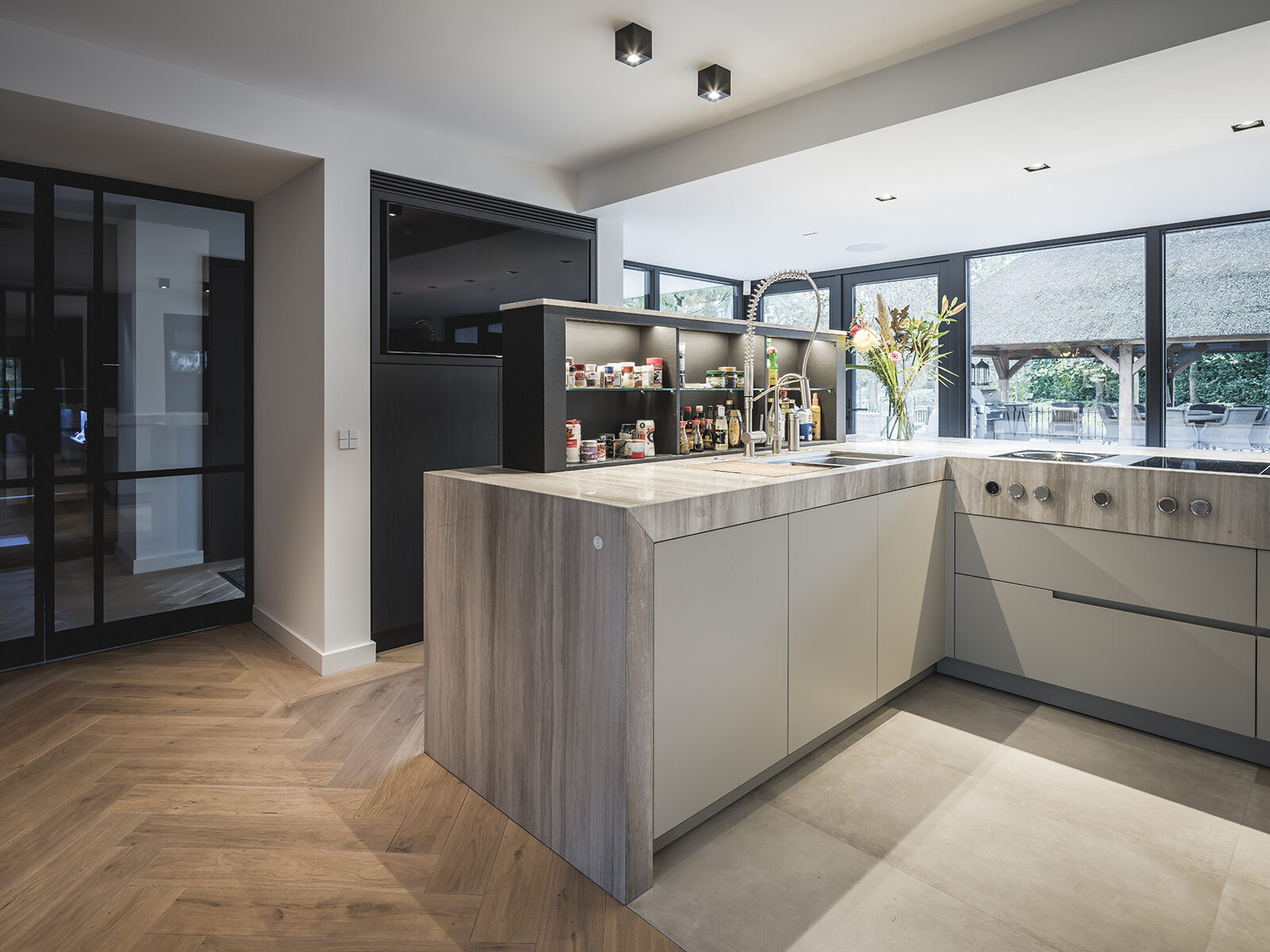 Keuken inspiratie, culimaat, U vorm, keuken indeling, luxe keuken, keuken trends, keukenopstelling, exclusieve keuken, Culimaat