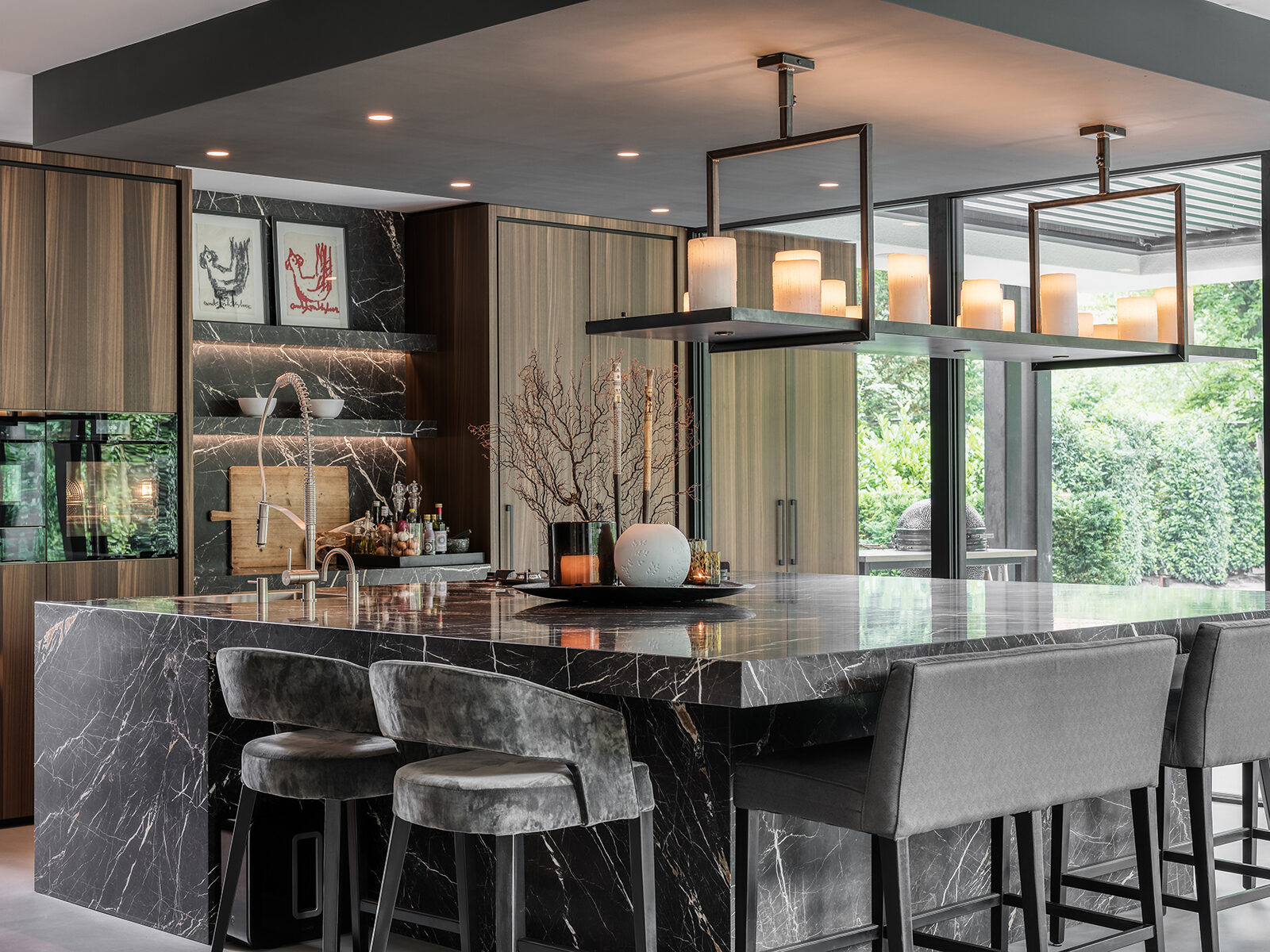 Keuken inspiratie, culimaat, U vorm, keuken indeling, luxe keuken, keuken trends, keukenopstelling, exclusieve keuken, Culimaat