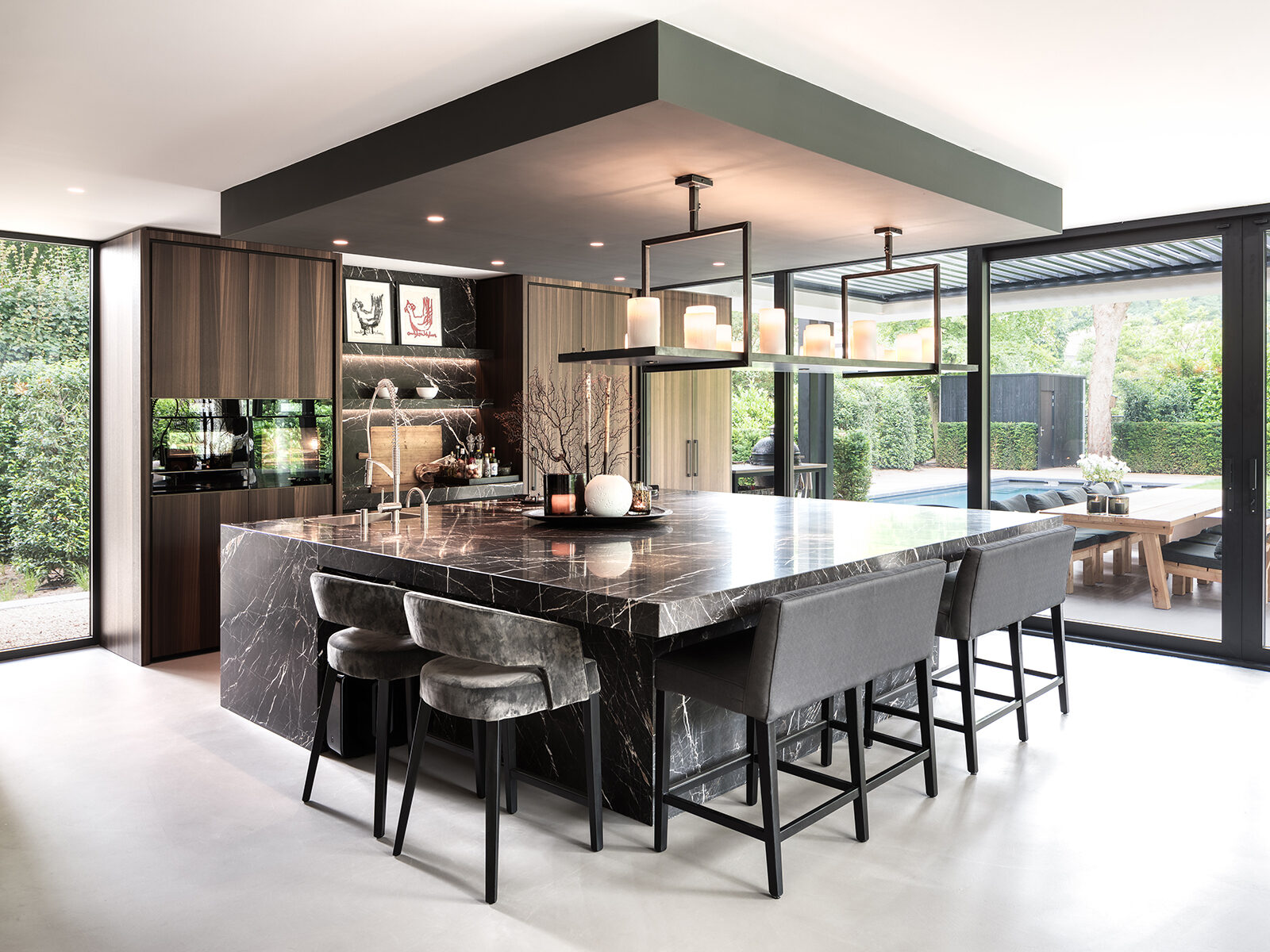 Keuken inspiratie, culimaat, U vorm, keuken indeling, luxe keuken, keuken trends, keukenopstelling, exclusieve keuken, Culimaat