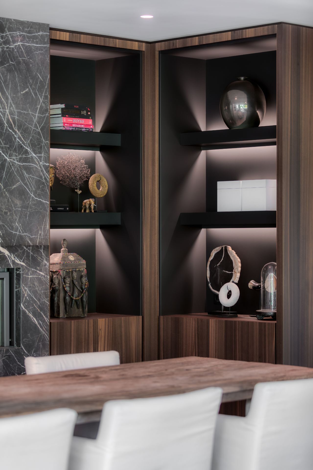 Kookeiland, luxe keuken, keukeneiland, marmer, zwarte keuken, exclusieve keuken, Culimaat